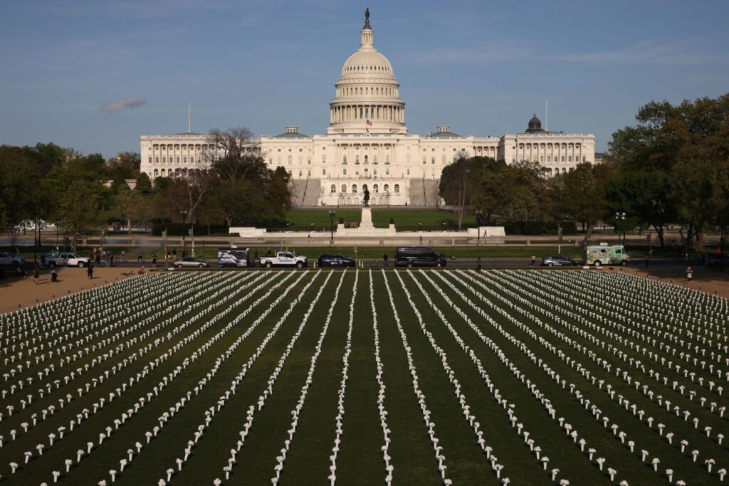 3 000 wit kruise op pad na Washington